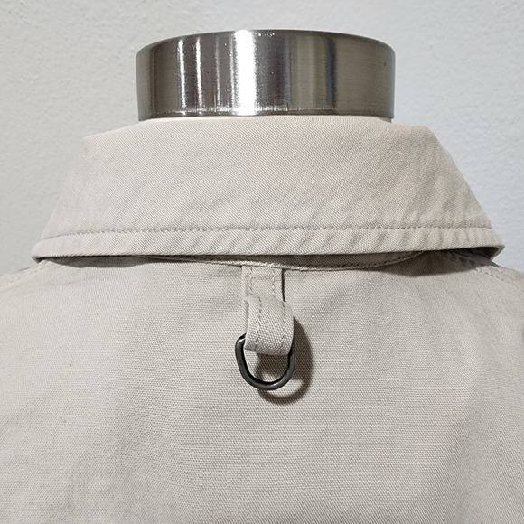 Vintage Ralph Lauren Polo Sport Sportswoman 90s Safari Utility Khaki Jacket sz 6 - Picture 8 of 11